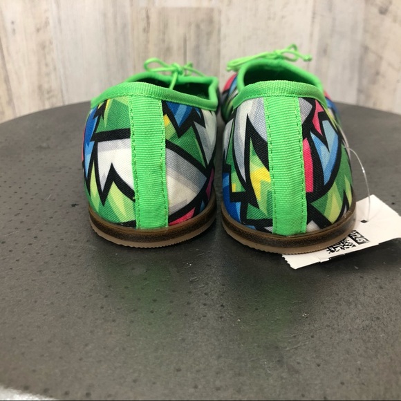 Loudmouth Crystal Bella Neon Flats - Picture 4 of 6